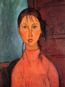 Modigliani - Girl with plaits